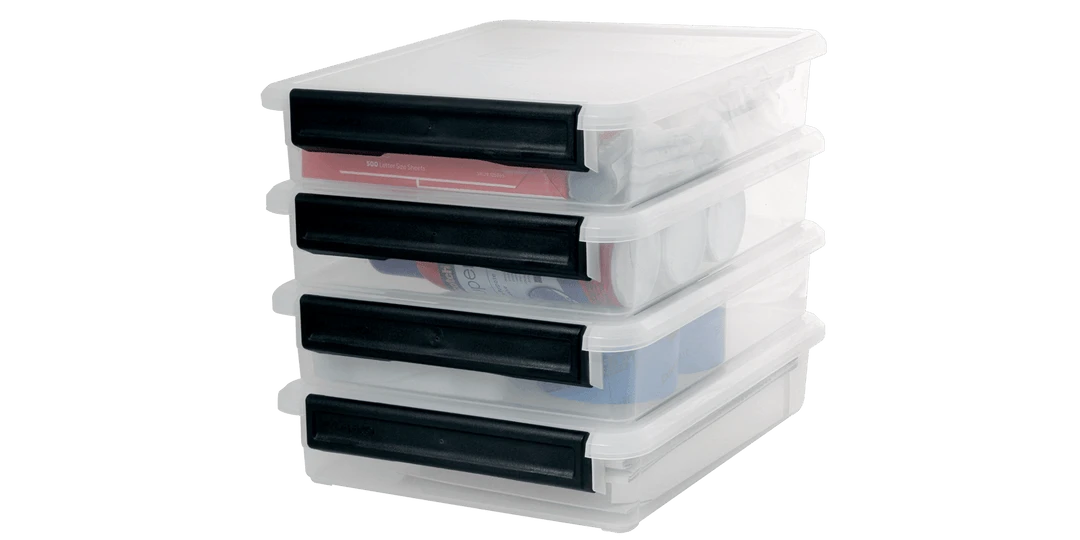 Plano Cubby Cube 4-Pack - Black Latch